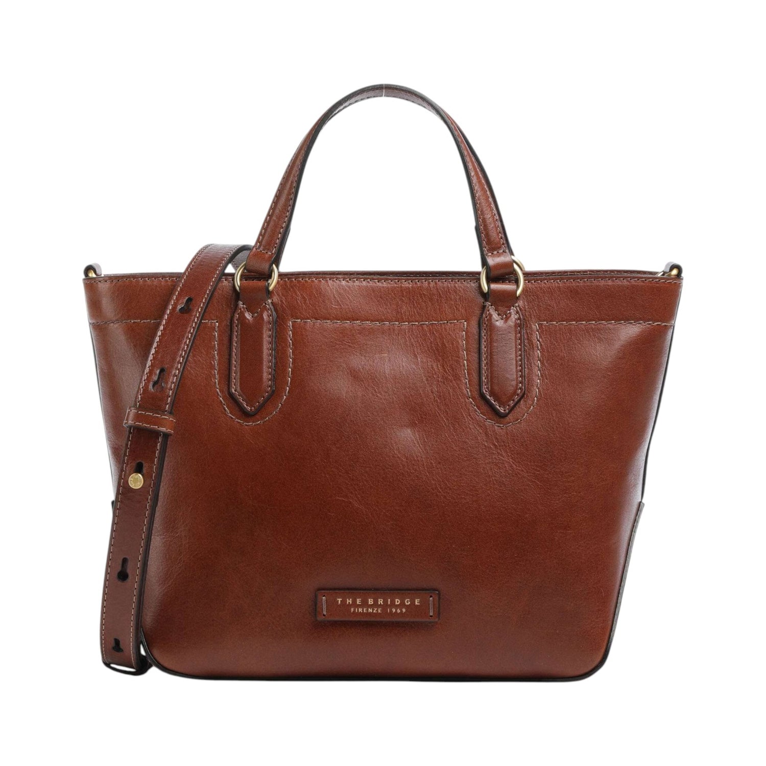 The Bridge Borsa a Mano Grande Donna in Pelle Cuoio con Tracolla