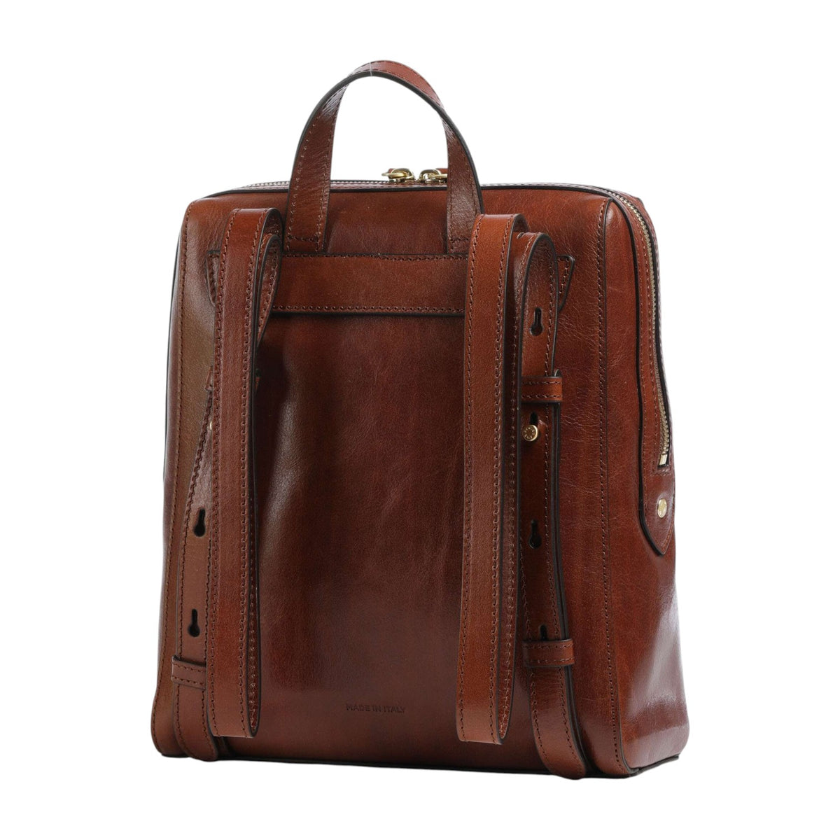 The Bridge Zaino Piccolo Donna in Pelle Cuoio