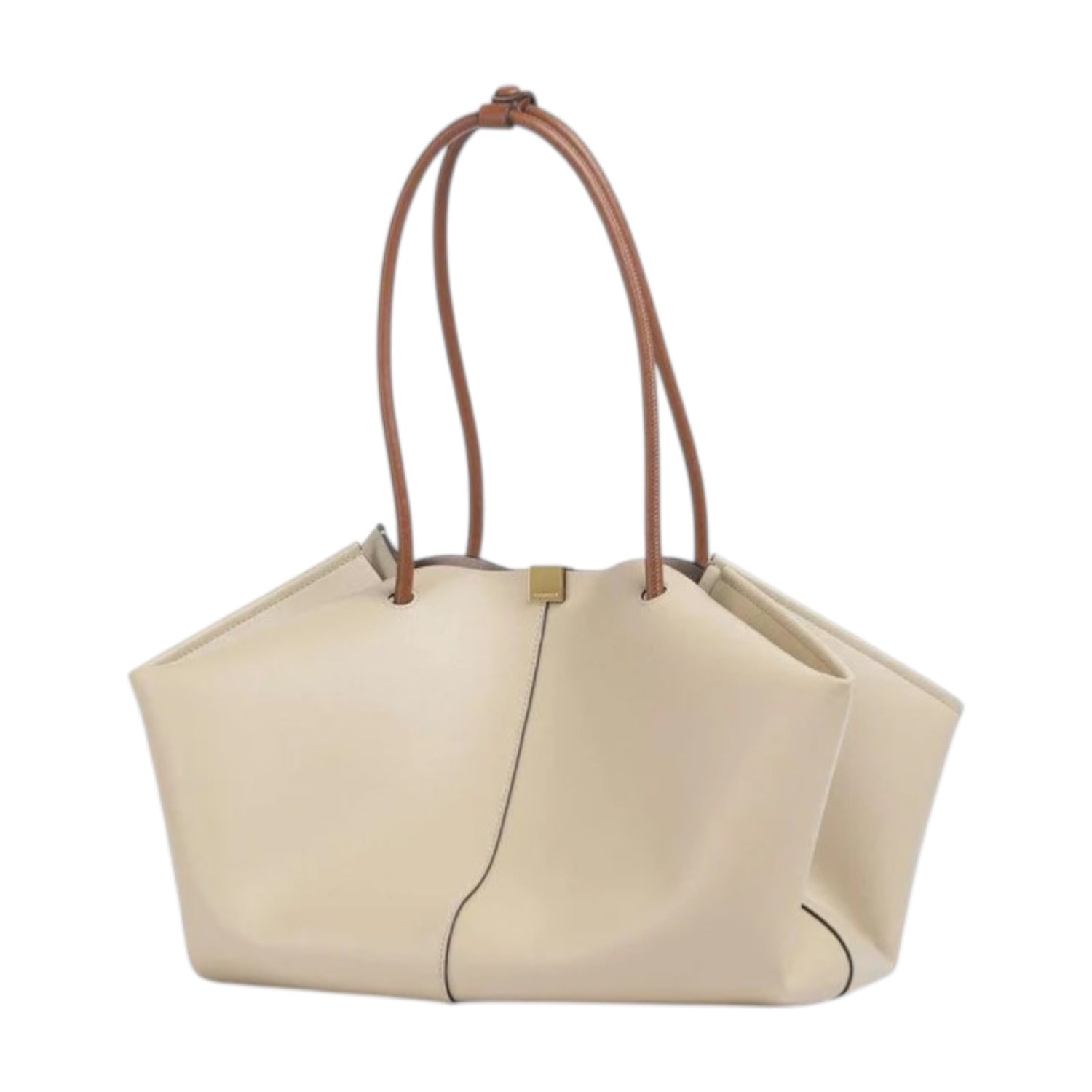 Coccinelle Borsa a Spalla Donna in Pelle Conchiglia con Manici Regolabili