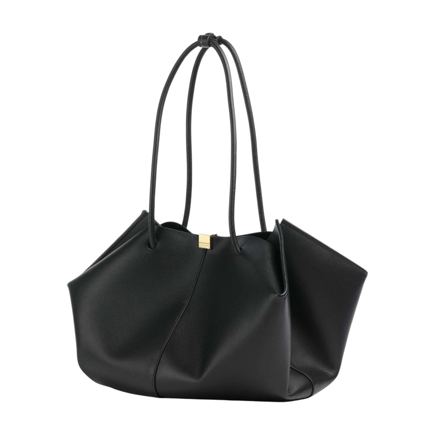 Coccinelle Borsa a Spalla Donna in Pelle Nera con Manici Regolabili