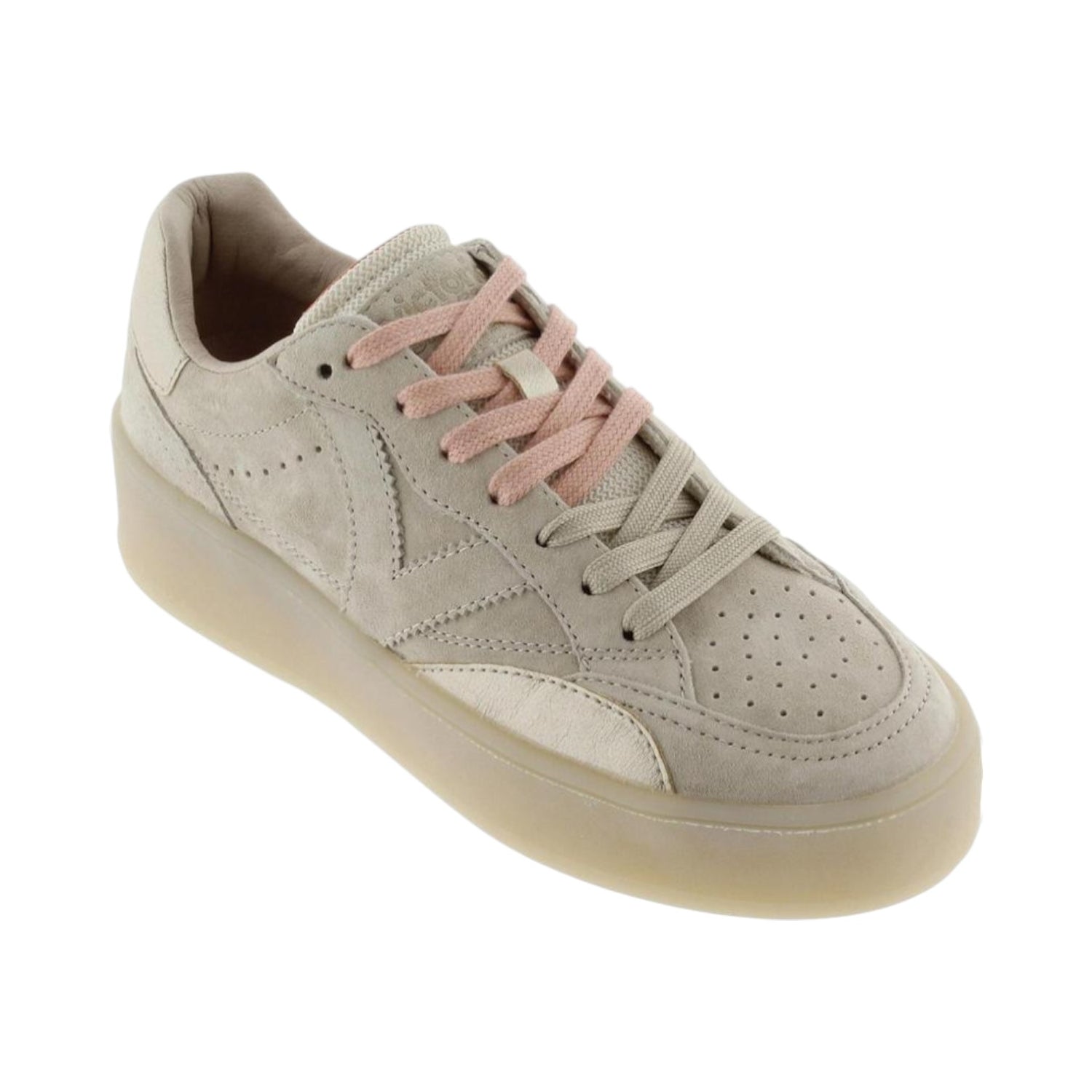 Victoria Sneakers Donna in Camoscio Beige
