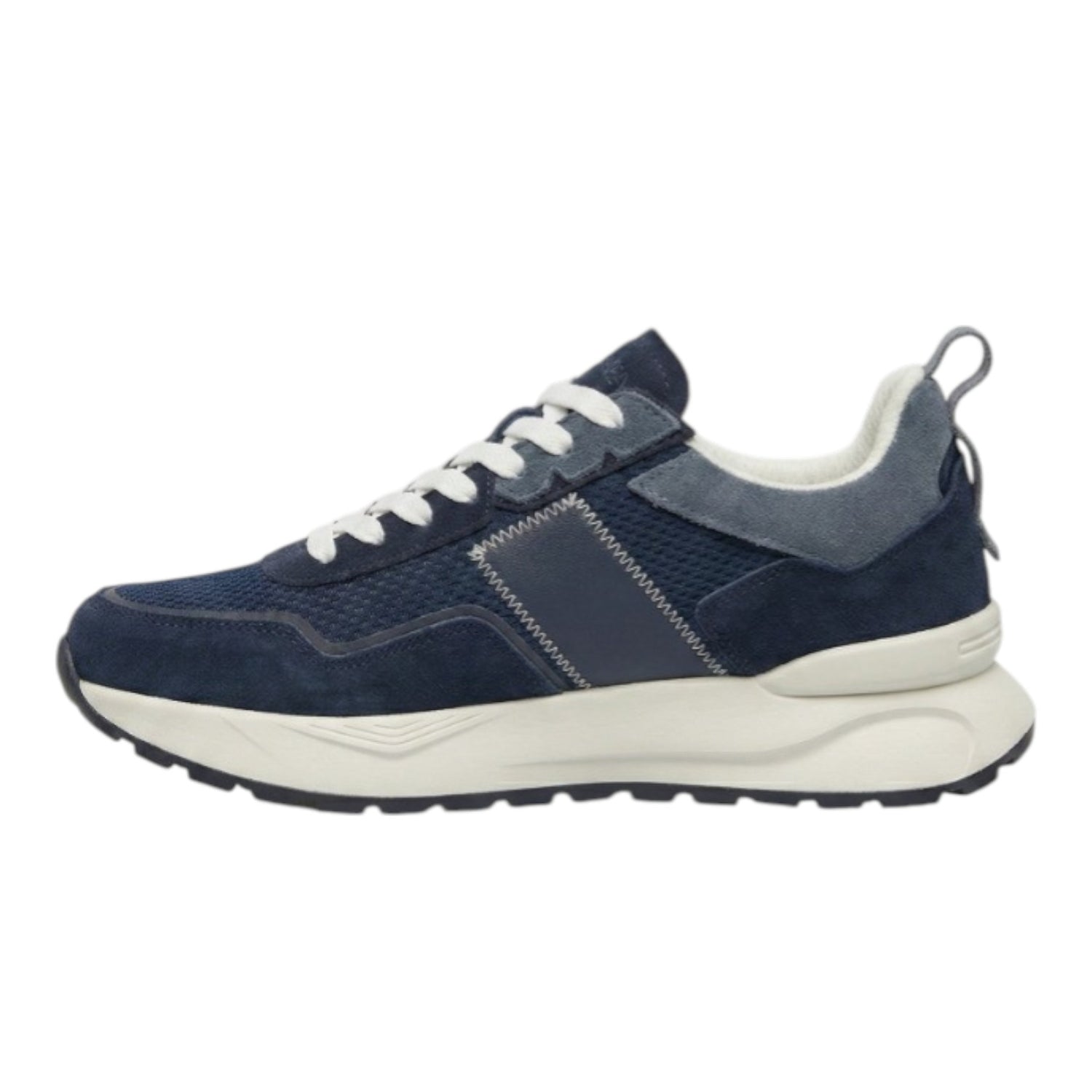 4Us Sneakers Uomo Blu con Logo