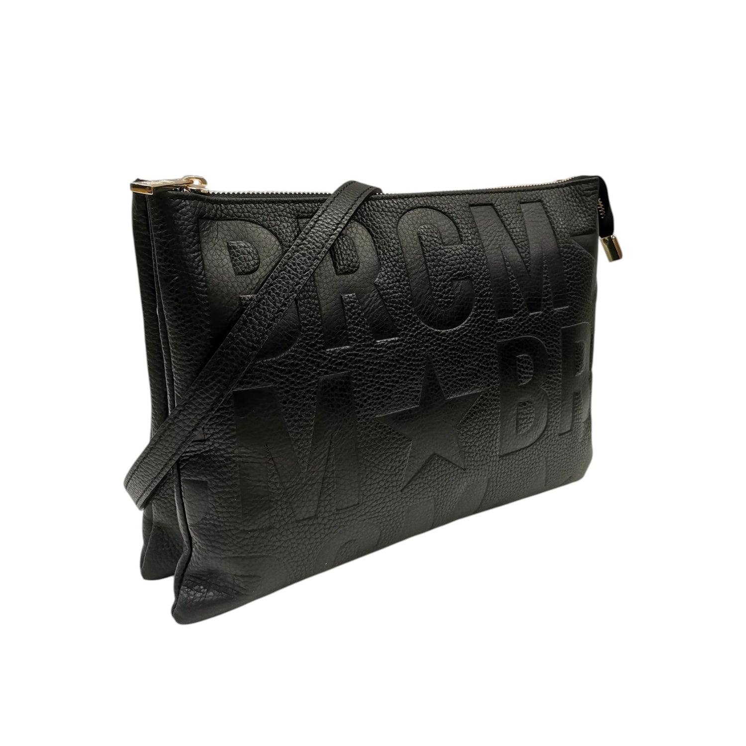 M Brc Borsa a Tracolla Donna Linea Macrodoll Nera con 3 Scomparti