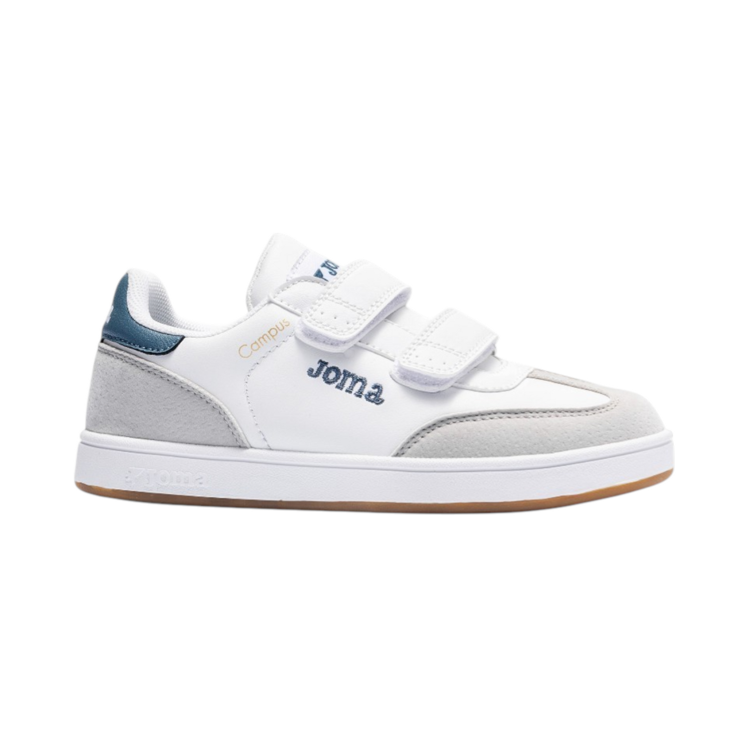 Joma Sneakers Bambino Bianca Blu con Strappo