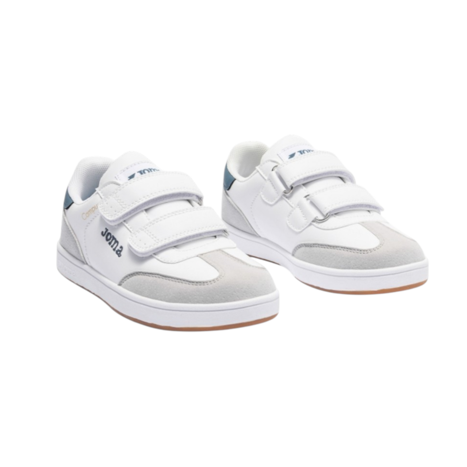 Joma Sneakers Bambino Bianca Blu con Strappo