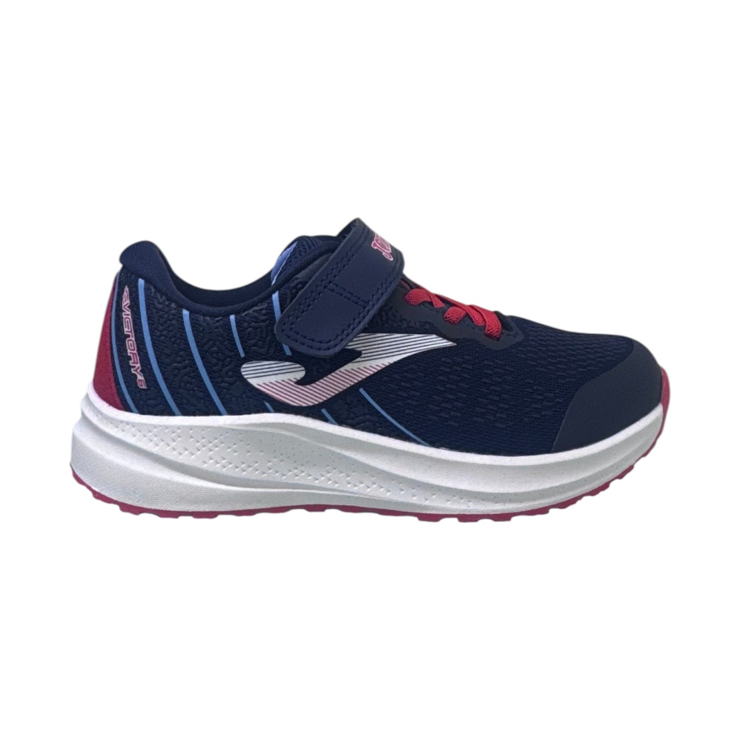 Joma Victory Sneakers Bambino in Tessuto Blu con Strappo