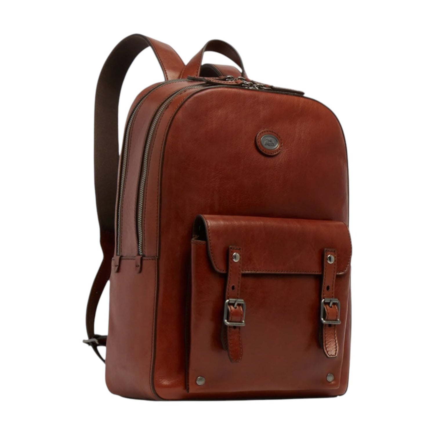 The Bridge Zaino Uomo in Pelle Cuoio Porta Pc 13''