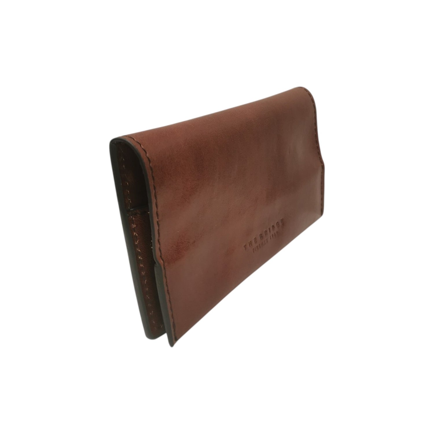 The Bridge Porta Tabacco Uomo Linea Life Style in Pelle Cuoio