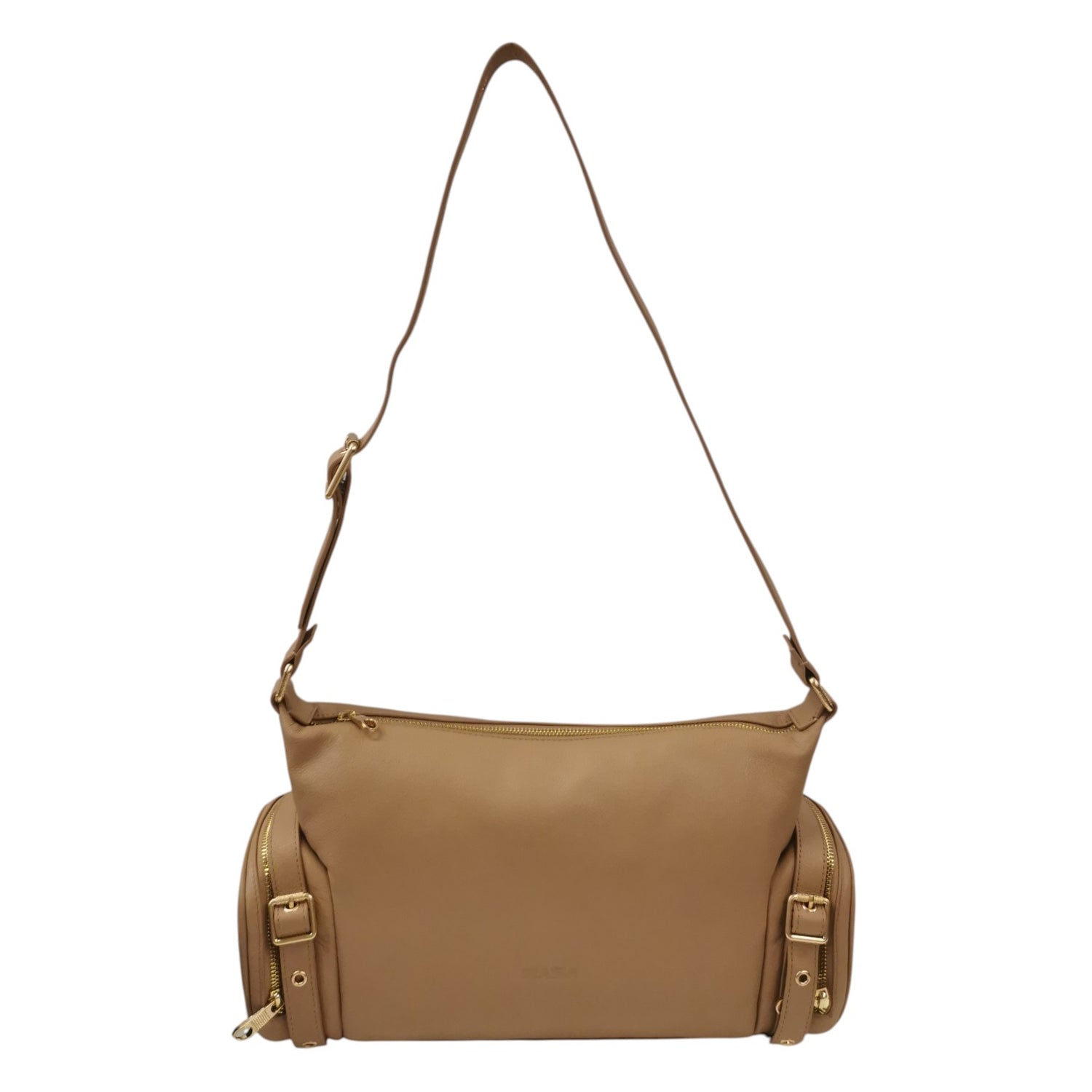 Biasia Borsa a Spalla Donna in Pelle Naturale con Manico Regolabile