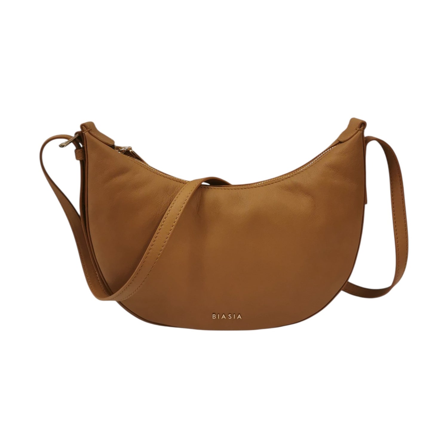 Biasia Mezzaluna Donna in Pelle Biscotto