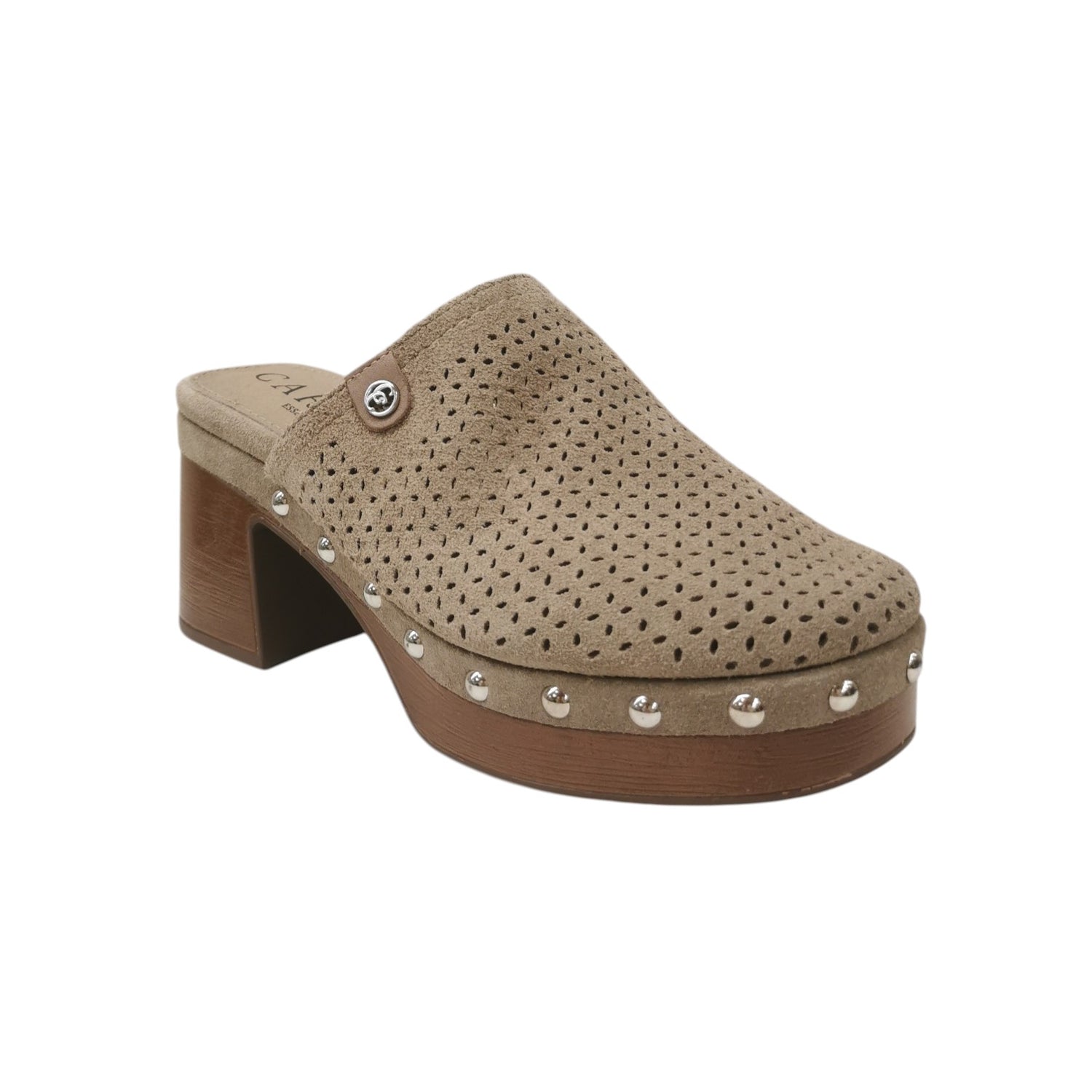 Carmela Sabot Donna Tortora con Tacco Largo Alto 85mm