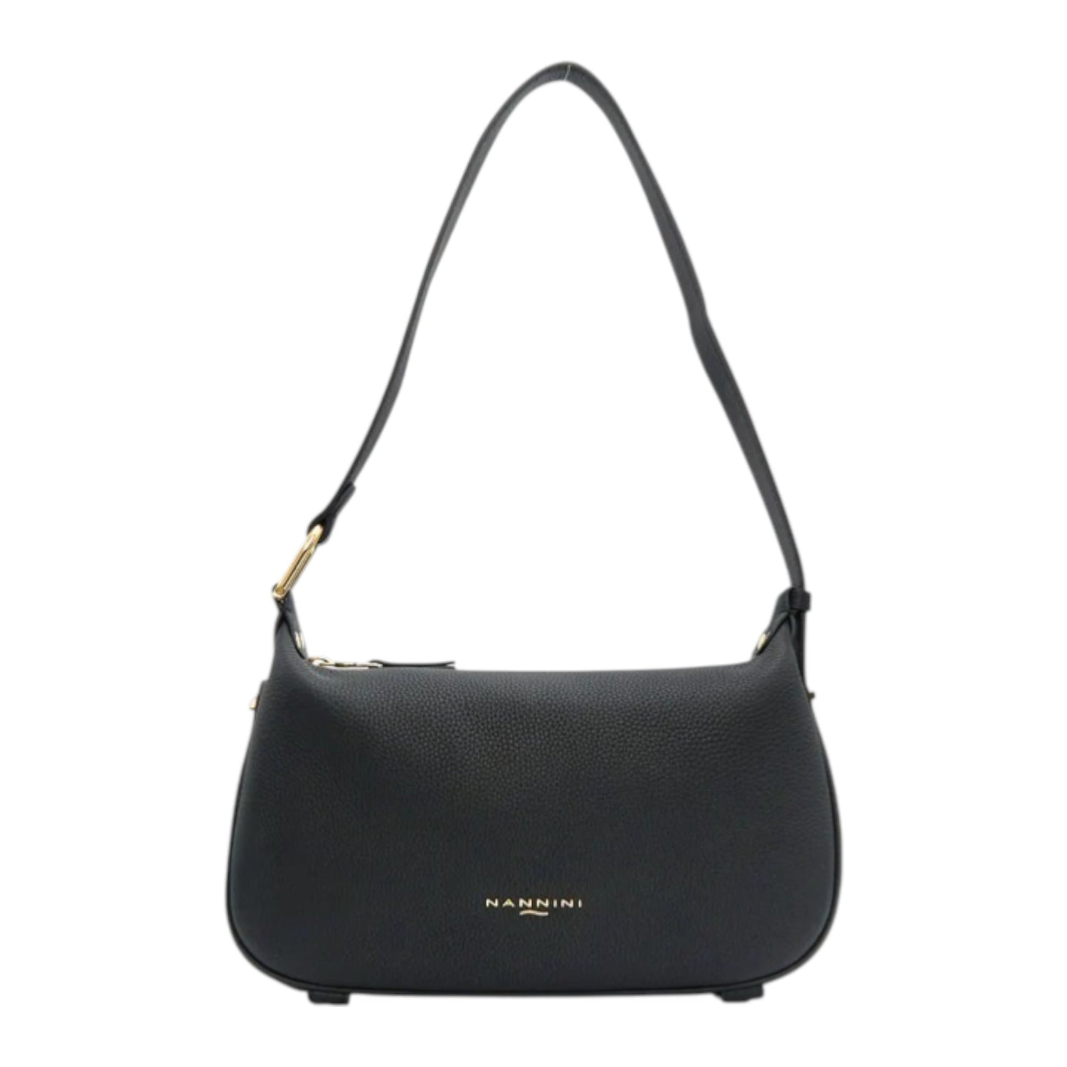 Nannini Firenze Borsa a Spalla Media Donna Linea Keira in Pelle Nera