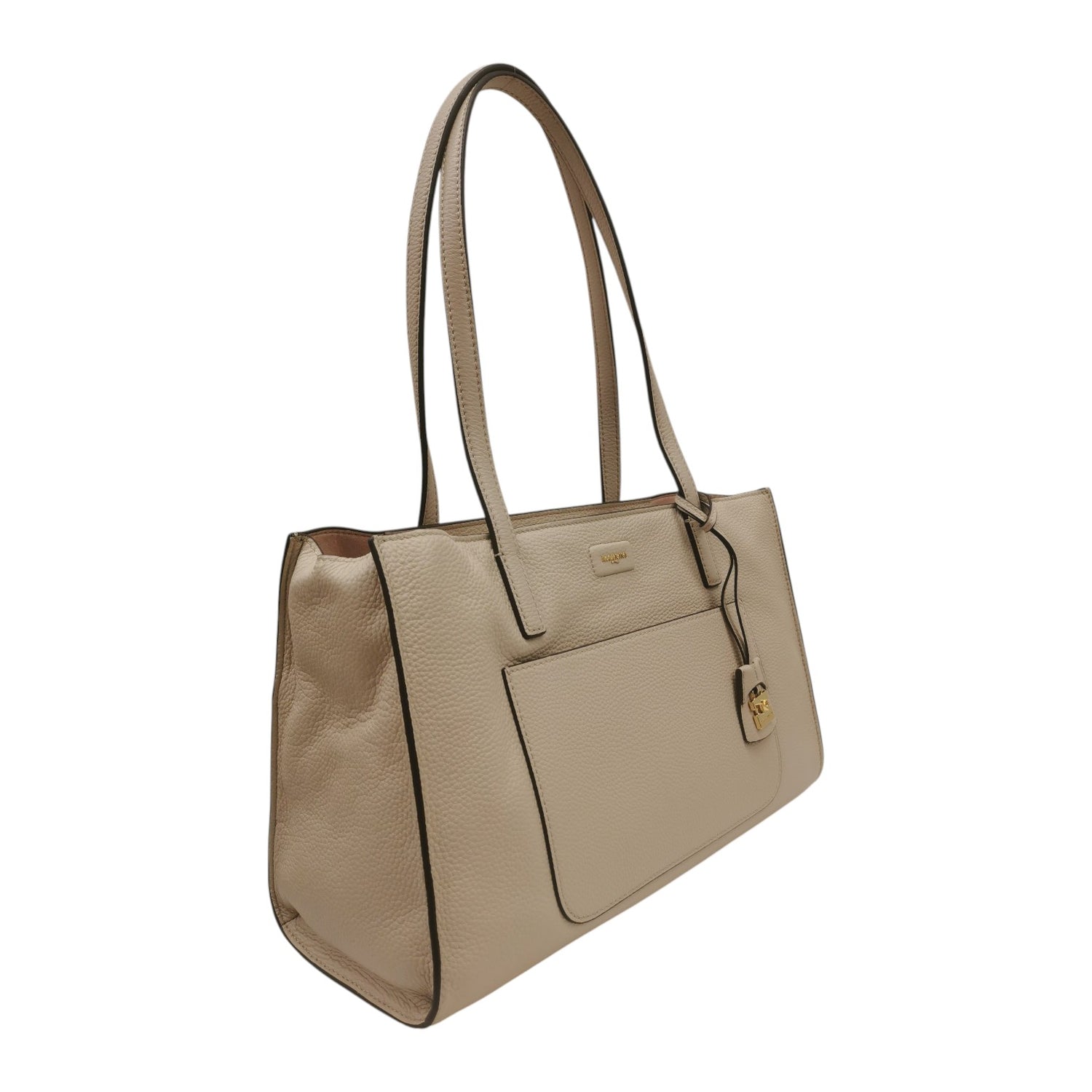 Nannini Firenze Borsa a Spalla Donna in Pelle Beige con Pochette