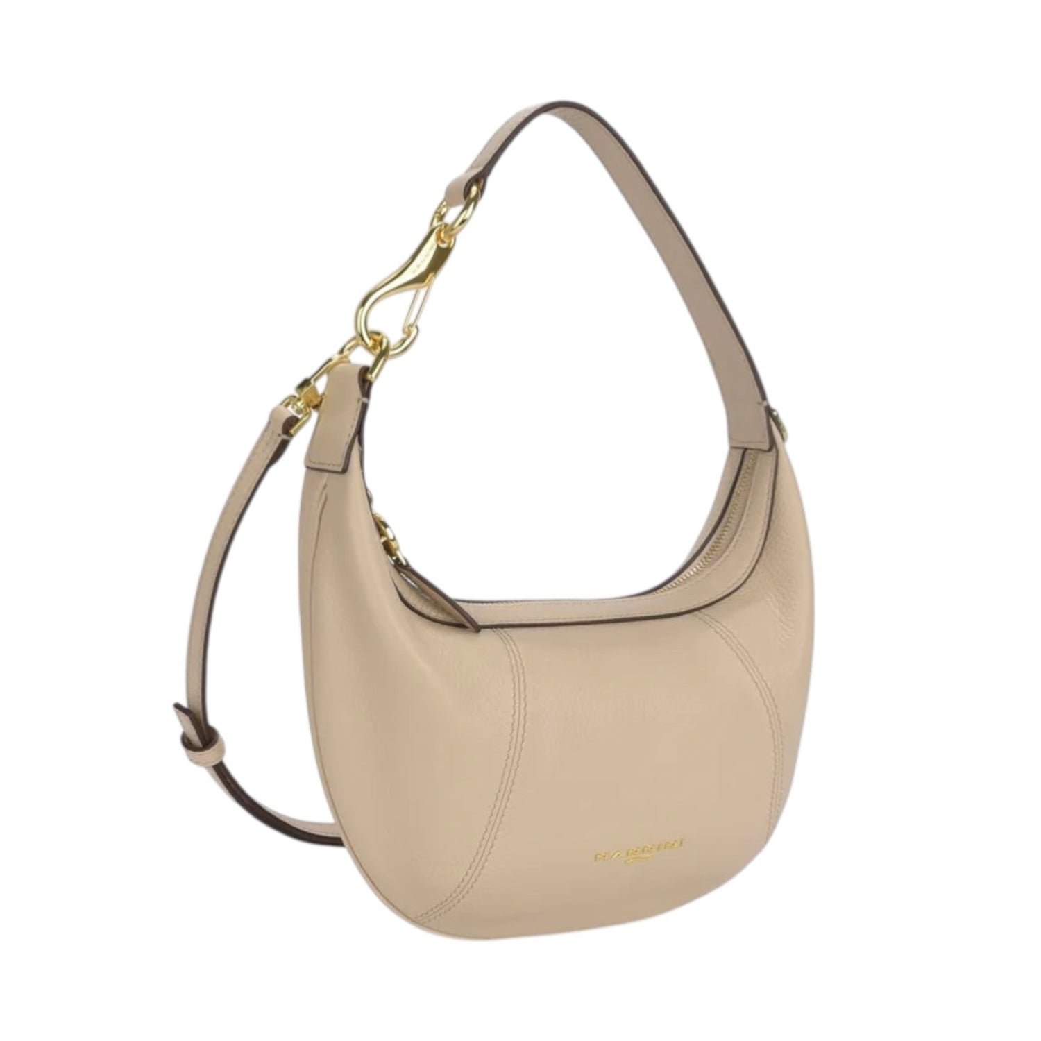 Nannini Firenze Borsa a Spalla Media Donna Linea Filippa in Pelle Beige