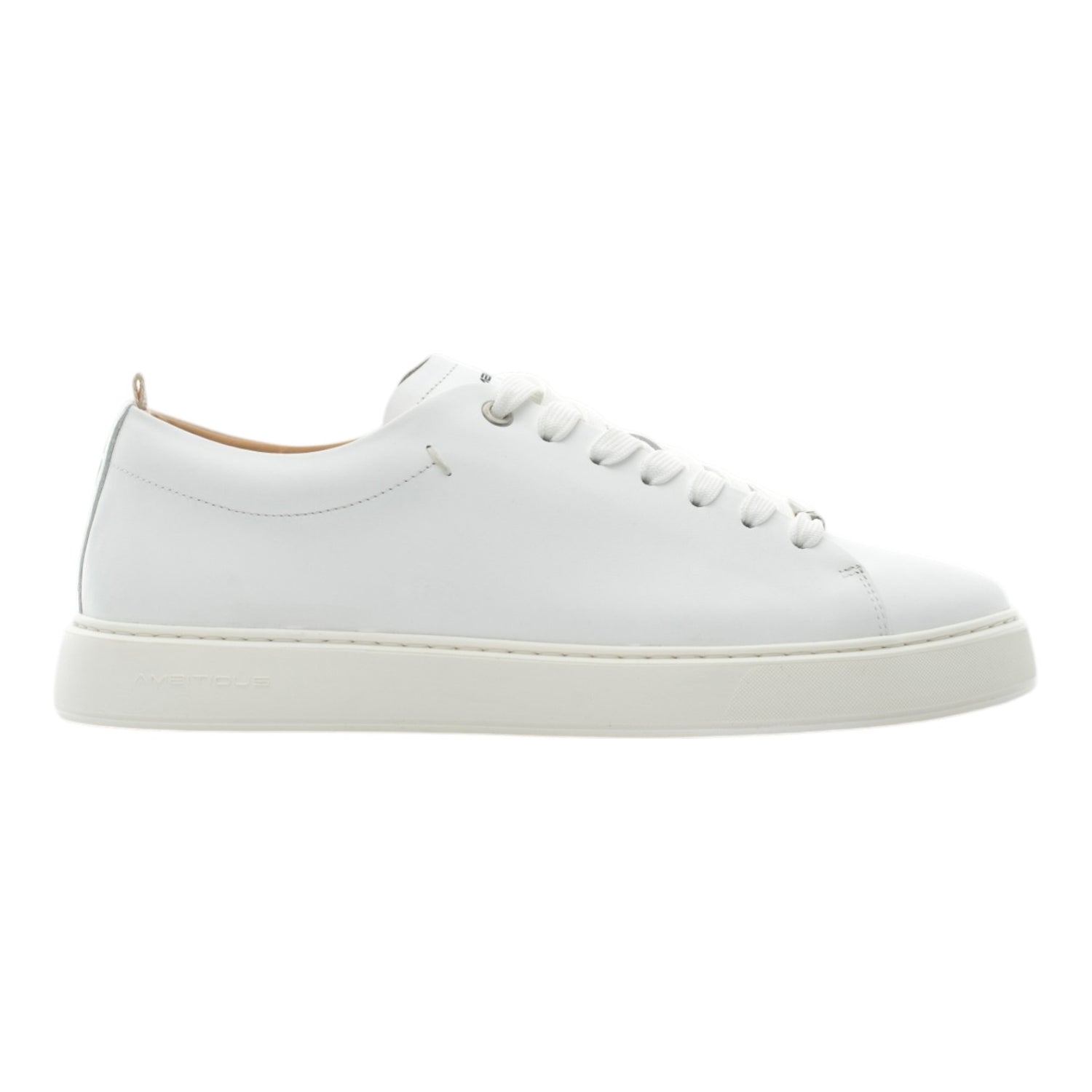 Ambitious Sneakers Lewis Uomo in Pelle Bianca