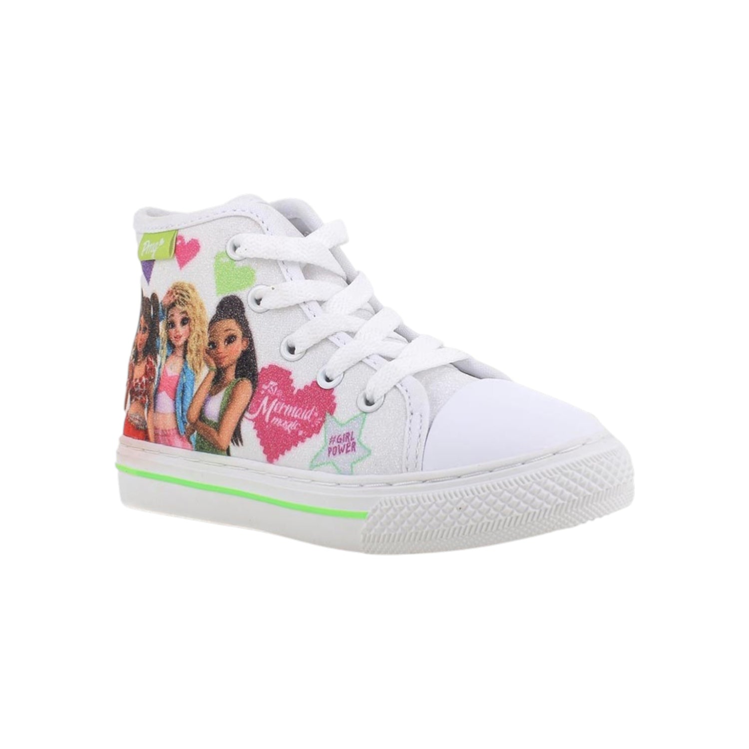 Primigi Sneakers Bambina in Tessuto Bianca Mermaid Magic™