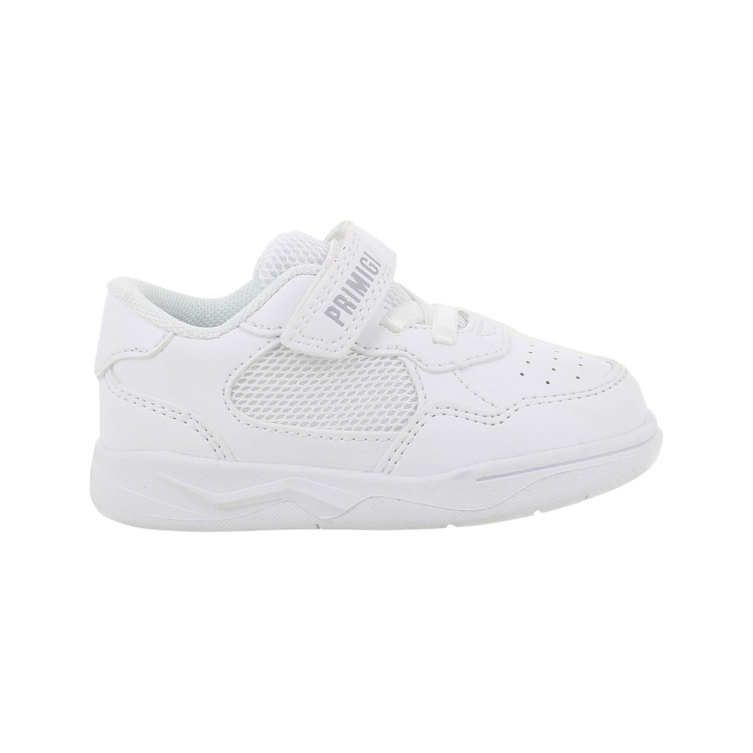Primigi Sneakers Bambino in Ecopelle e Tessuto Bianca