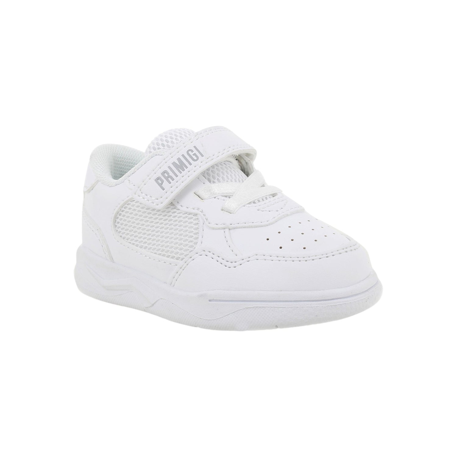 Primigi Sneakers Bambino in Ecopelle e Tessuto Bianca