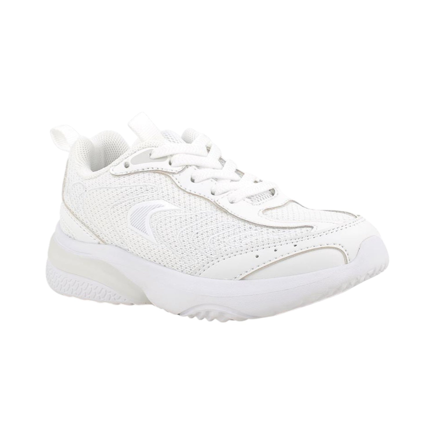 Primigi Slip On Bambino in Tessuto ed Ecopelle Bianca con Luci