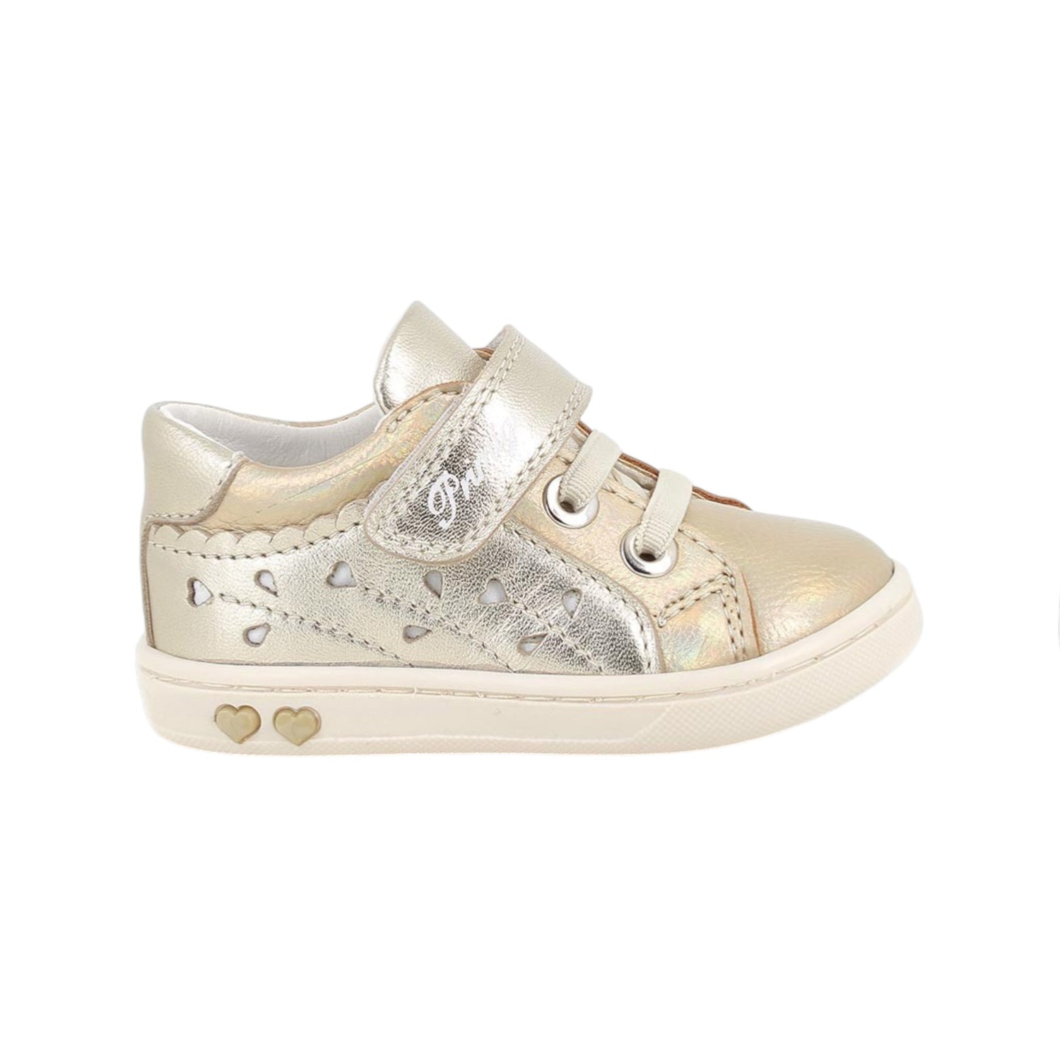 Primigi Sneakers Bambina in Pelle Platino