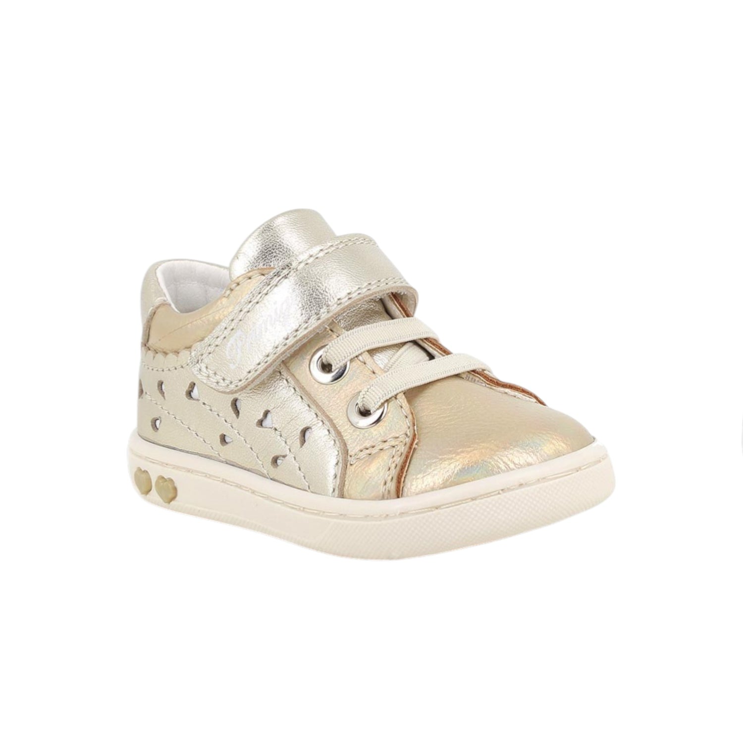 Primigi Sneakers Bambina in Pelle Platino