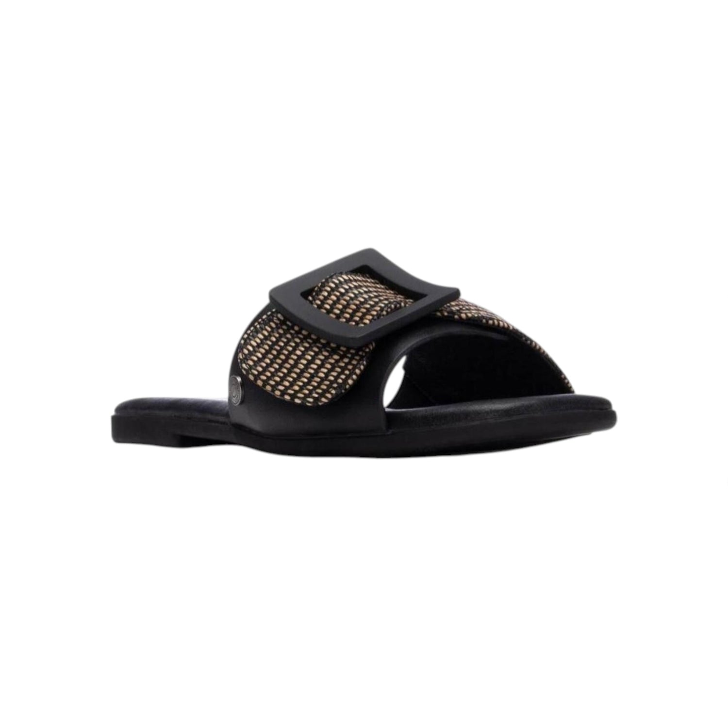 Refresh Ciabatta Donna con Fibbia Nera