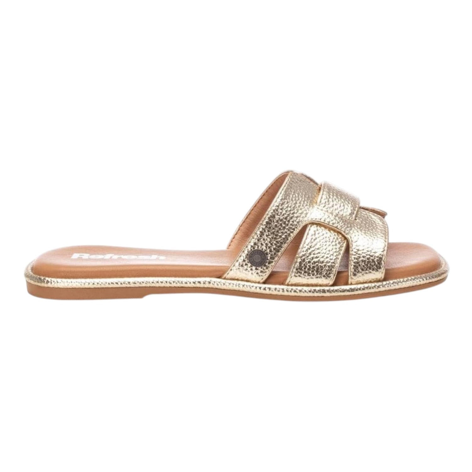 Refresh Ciabatta Bassa Donna Platino
