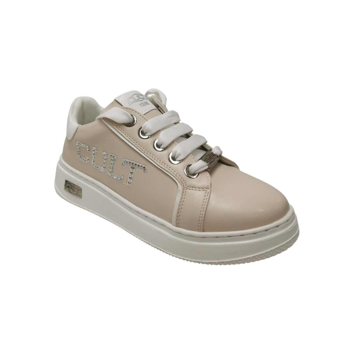 Cult Young Sneakers Bambina Beige Numero 35/36/37/38