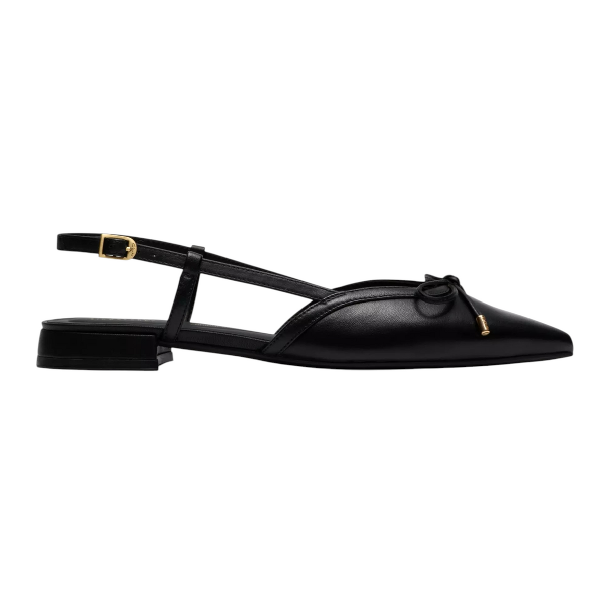 Clarks Sensa15 Bow Chanelle in Pelle Nera