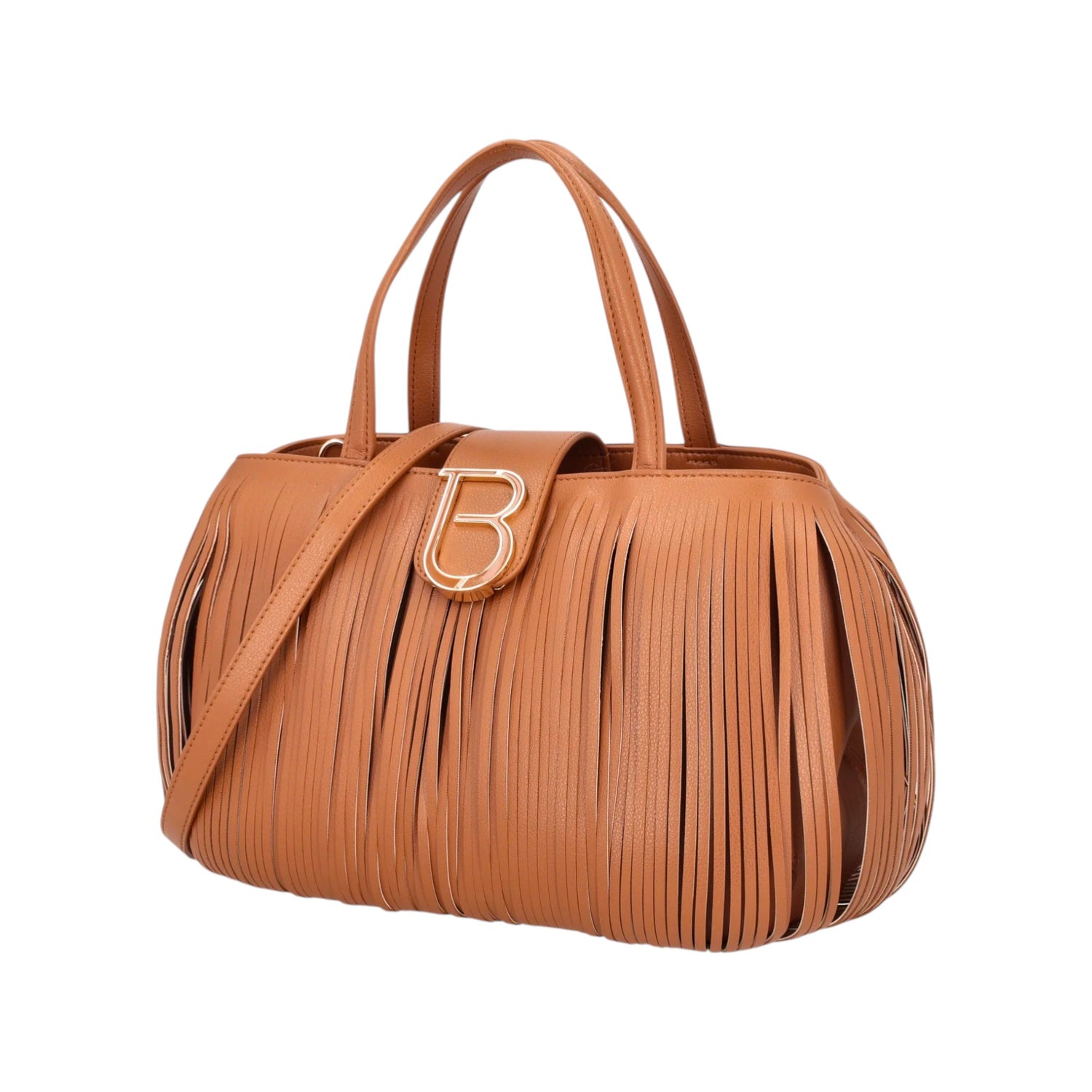 Tosca Blu Borsa a Mano Donna Taormina Intagliata Cuoio