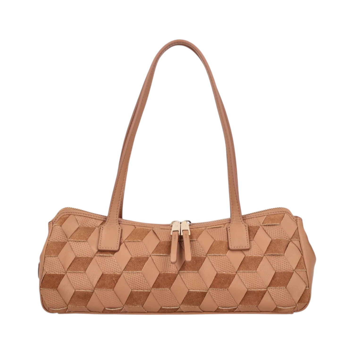 Tosca Blu Borsa a Mano Donna Susan in Pelle e Camoscio Biscotto