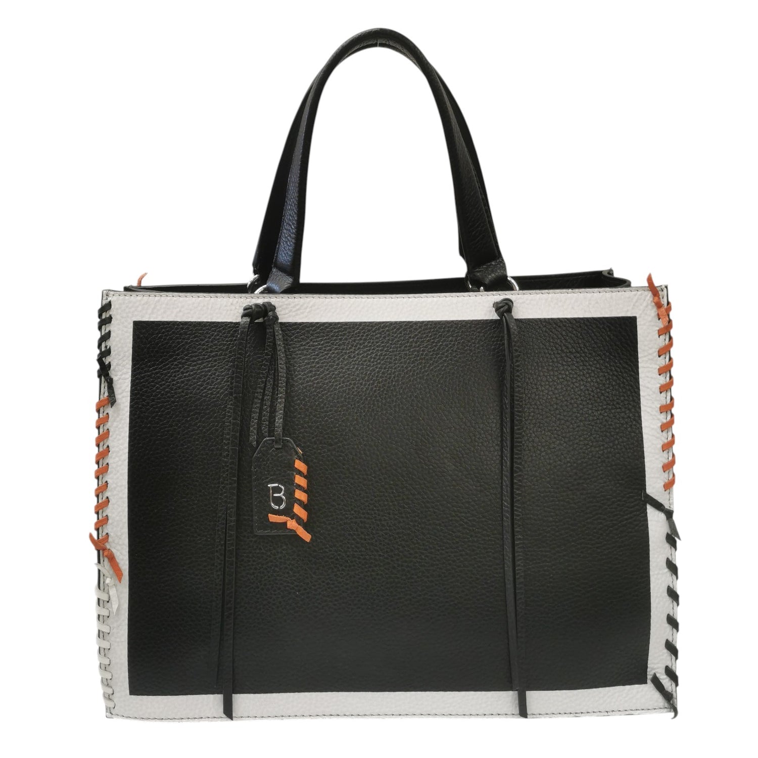 Tosca Blu Borsa a Mano Grande Marrakesh Donna in Pelle Nera