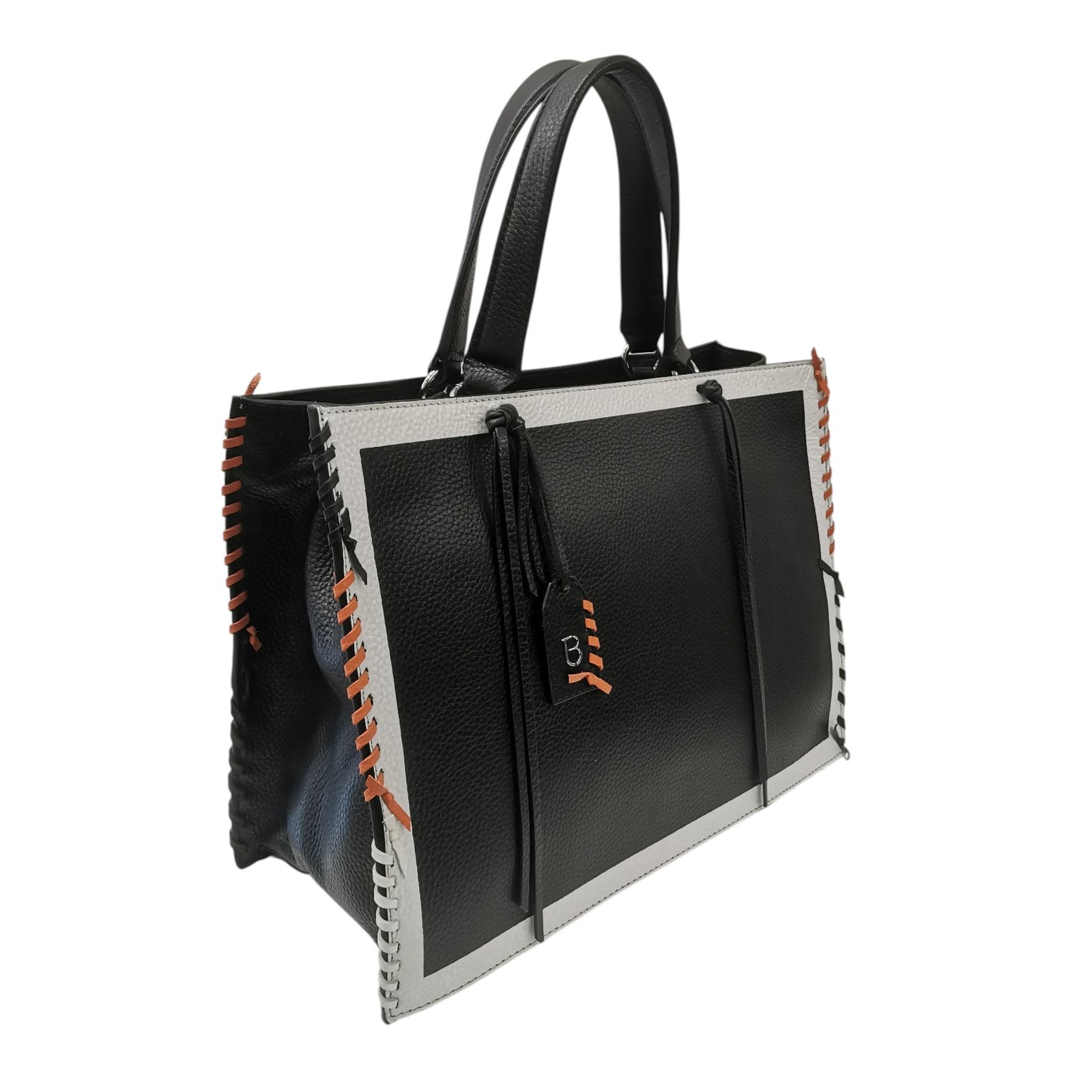 Tosca Blu Borsa a Mano Grande Marrakesh Donna in Pelle Nera