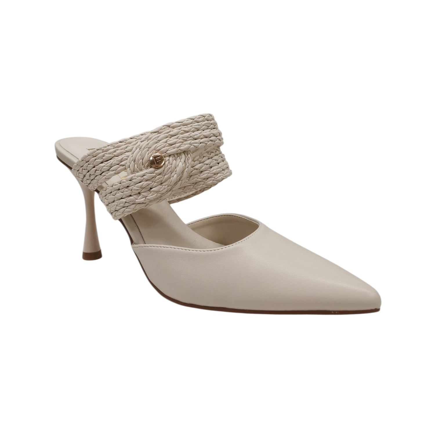 Ferrè Sabot Donna Beige con Tacco Alto 100mm