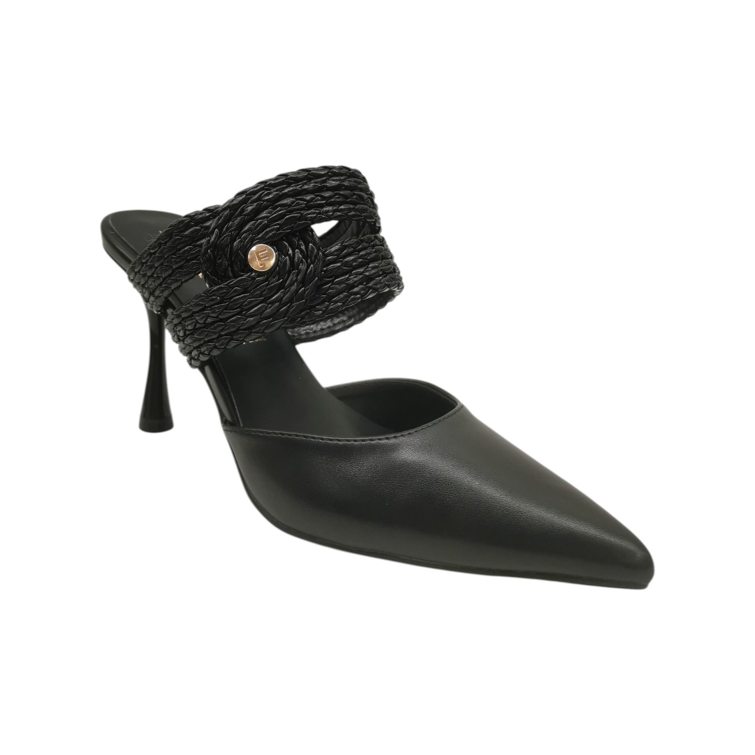 Ferrè Sabot Donna Nero con Tacco Alto 100mm