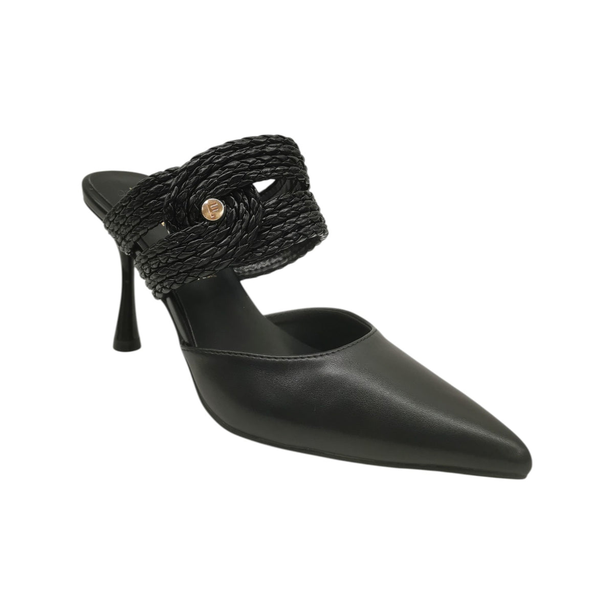Ferrè Sabot Donna Nero con Tacco Alto 100mm