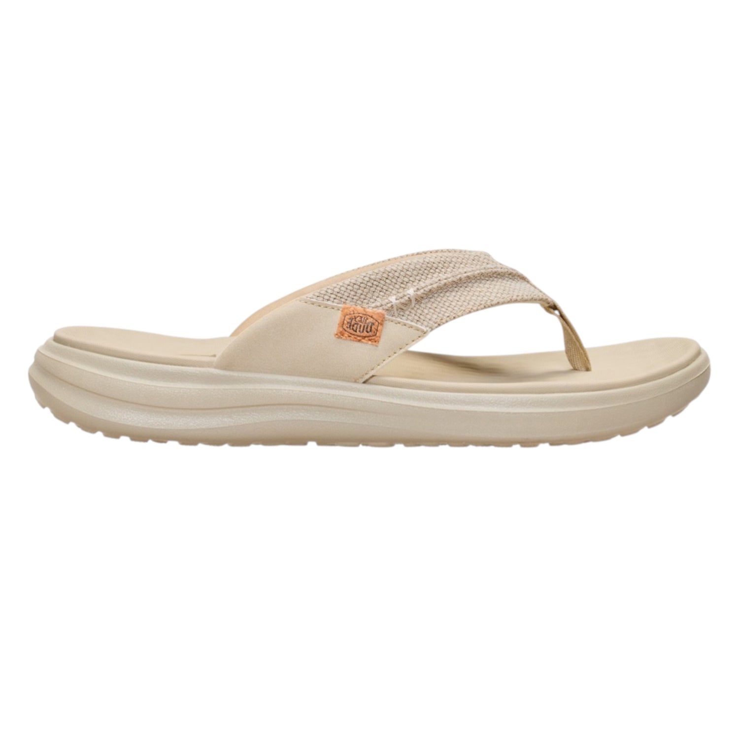Hey Dude Finn Flip Braided Infradito Uomo Beige