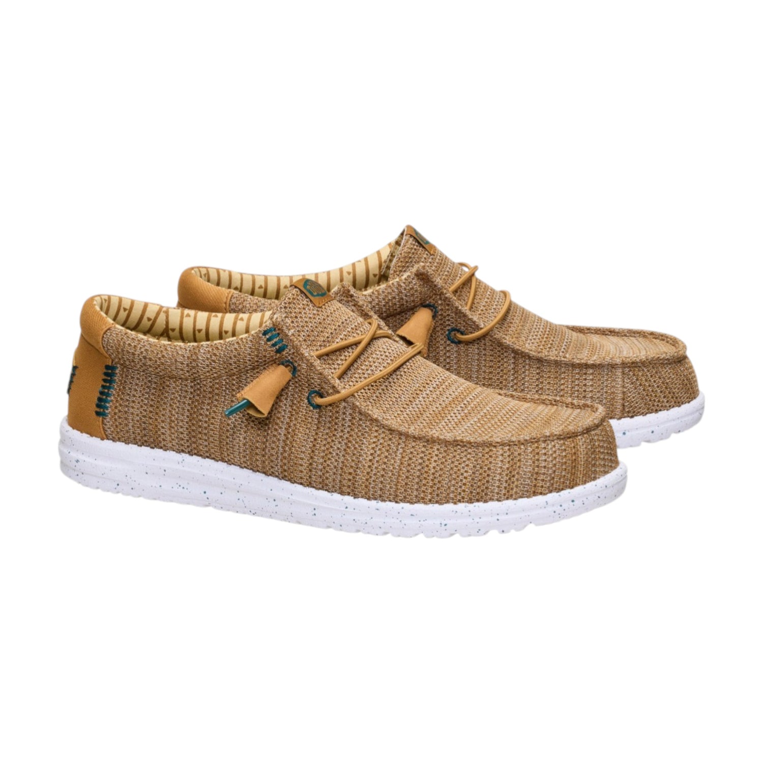 Hey Dude Wally Stretch Sox Slip On Uomo Cuoio