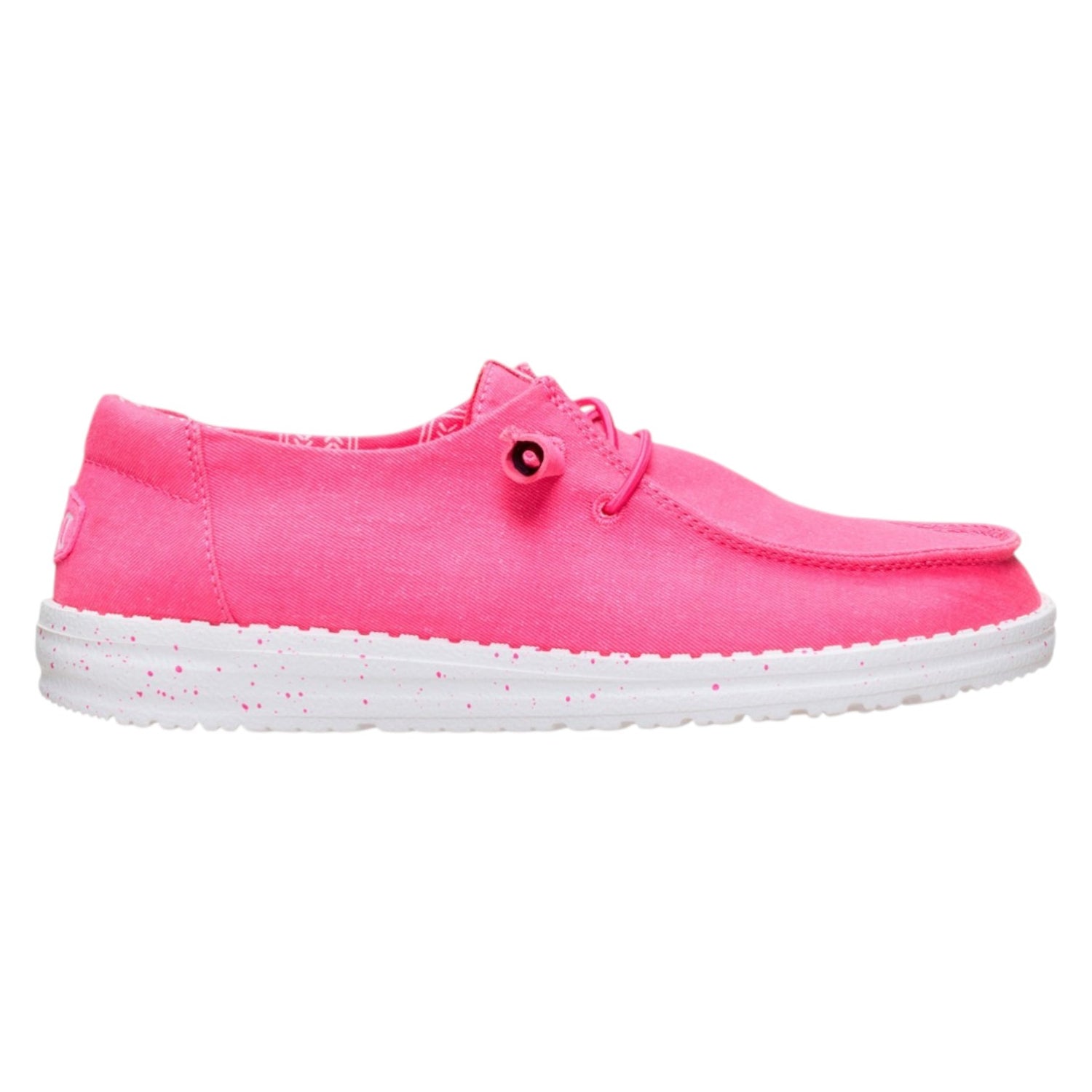 Hey Dude Wendy Stretch Canvas Slip On Donna Fucsia