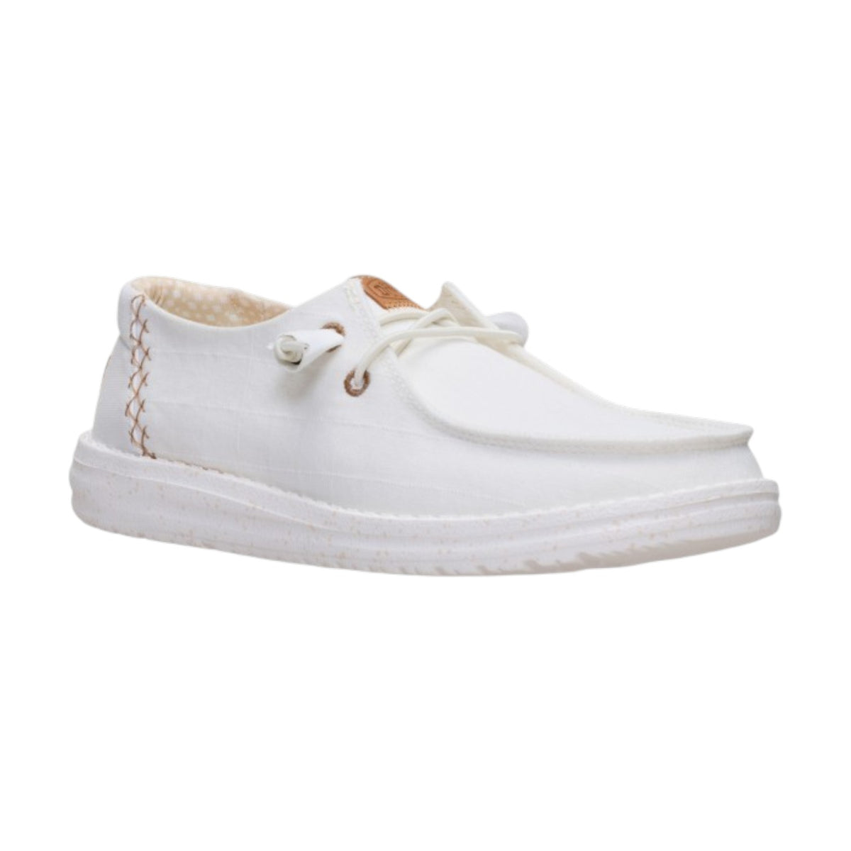 Hey Dude Wendy Chambray Grid Slip On Donna Bianco Neve