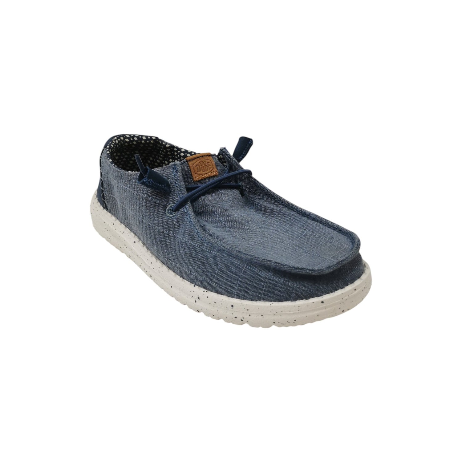 Hey Dude Wendy Chambray Grid Slip On Donna Blu