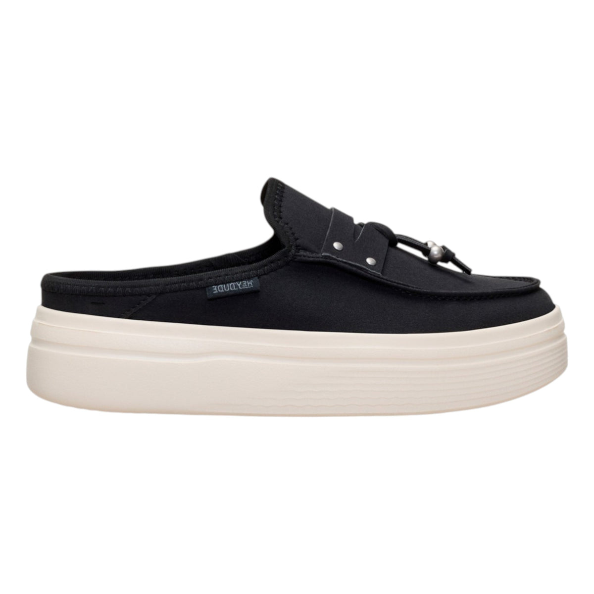 Hey Dude Austin Lift Penny Tassel Sabot Donna Nero