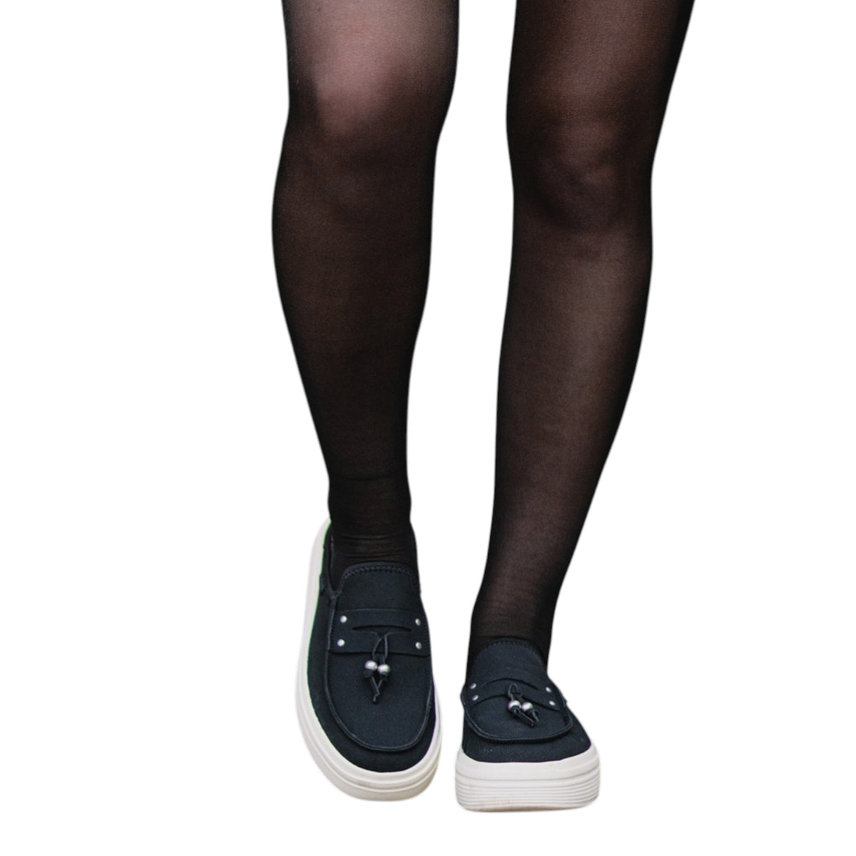 Hey Dude Austin Lift Penny Tassel Sabot Donna Nero