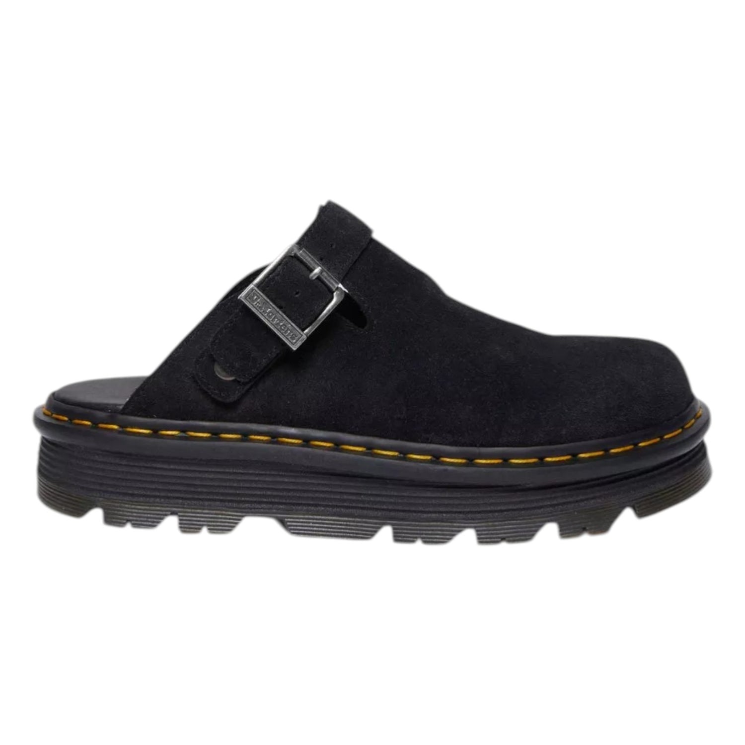 Dr. Martens ZebZag Mule Sabot Unisex Scamosciato Nero