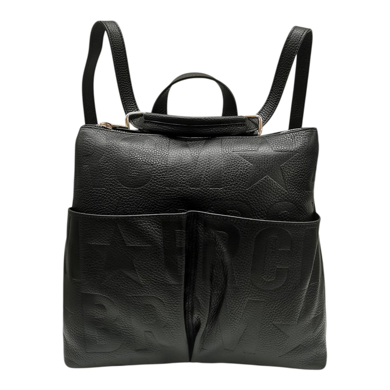 M Brc Borsa/Zaino Donna Linea Macro Doll in Pelle Nero