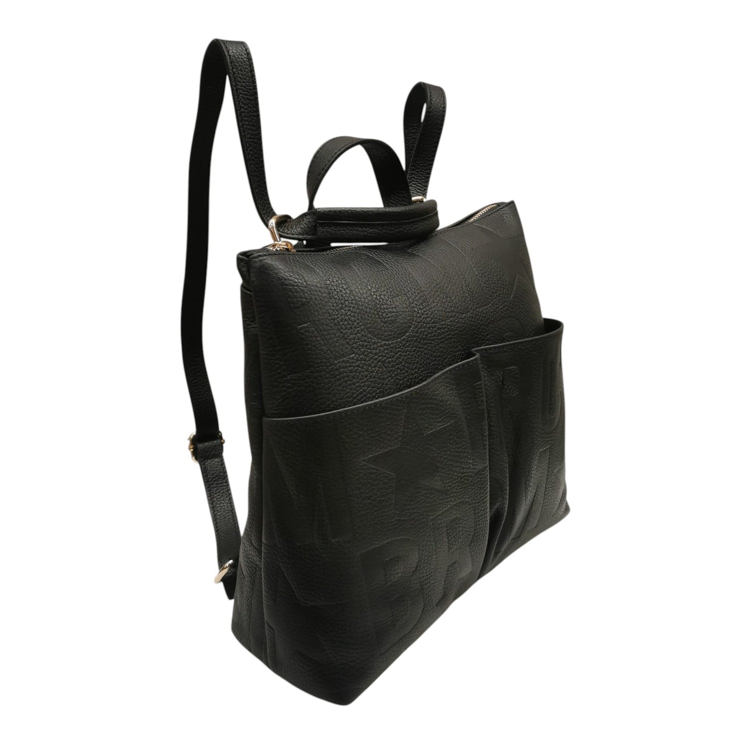 M Brc Borsa/Zaino Donna Linea Macro Doll in Pelle Nero