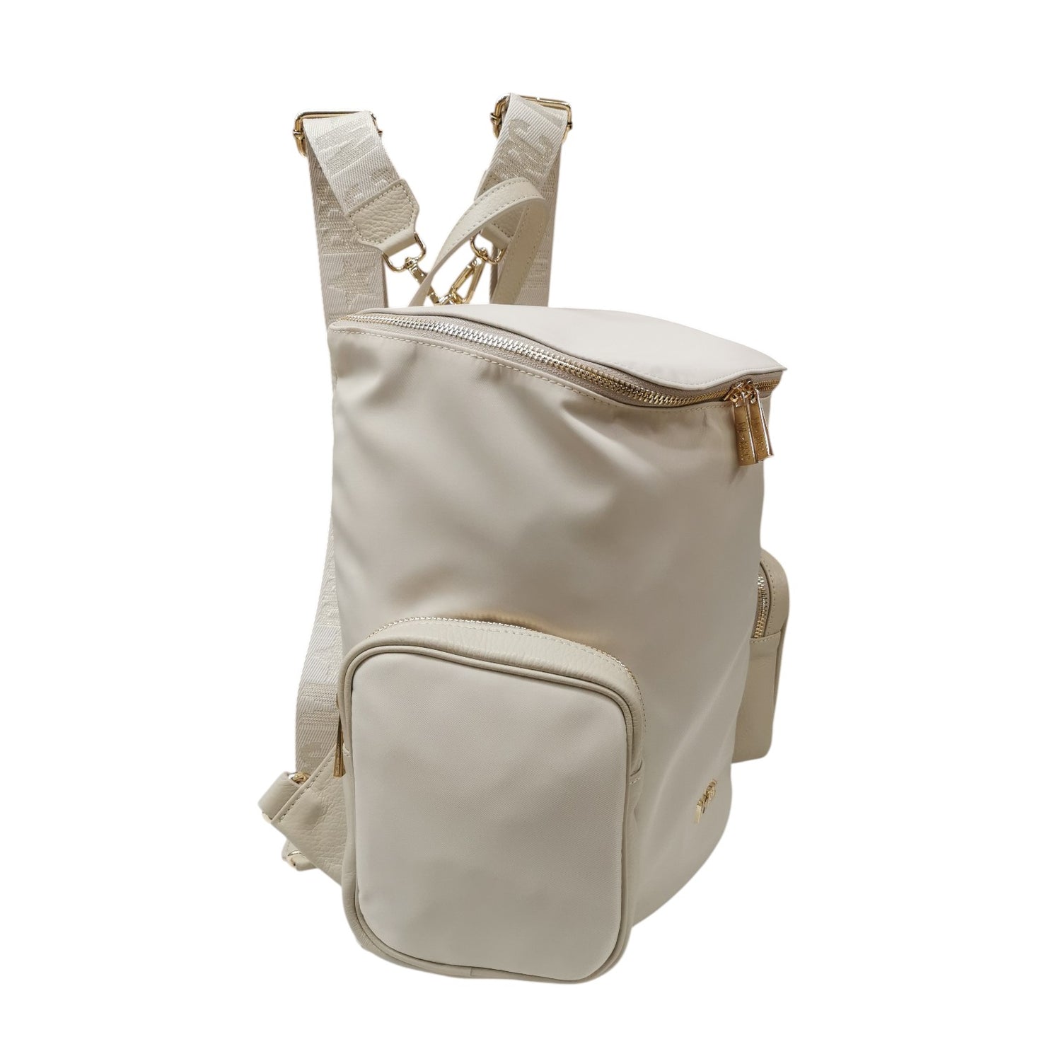 M Brc Zaino Donna Linea Golf in Pelle Avorio