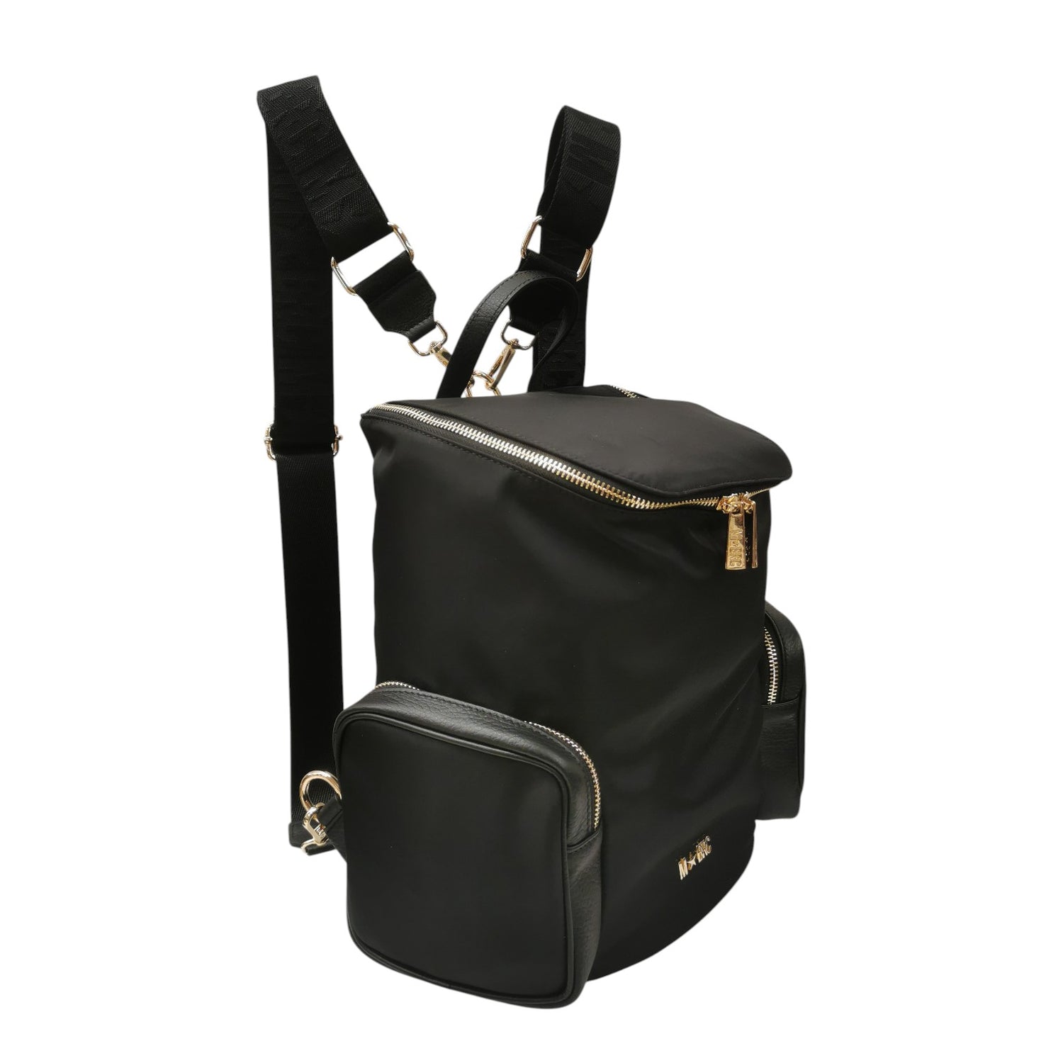 M Brc Zaino Donna Linea Golf in Pelle Nera