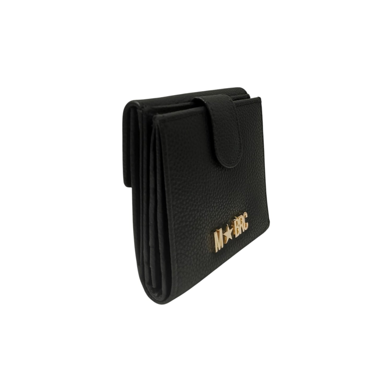 M Brc Portafoglio Donna Nero in Pelle