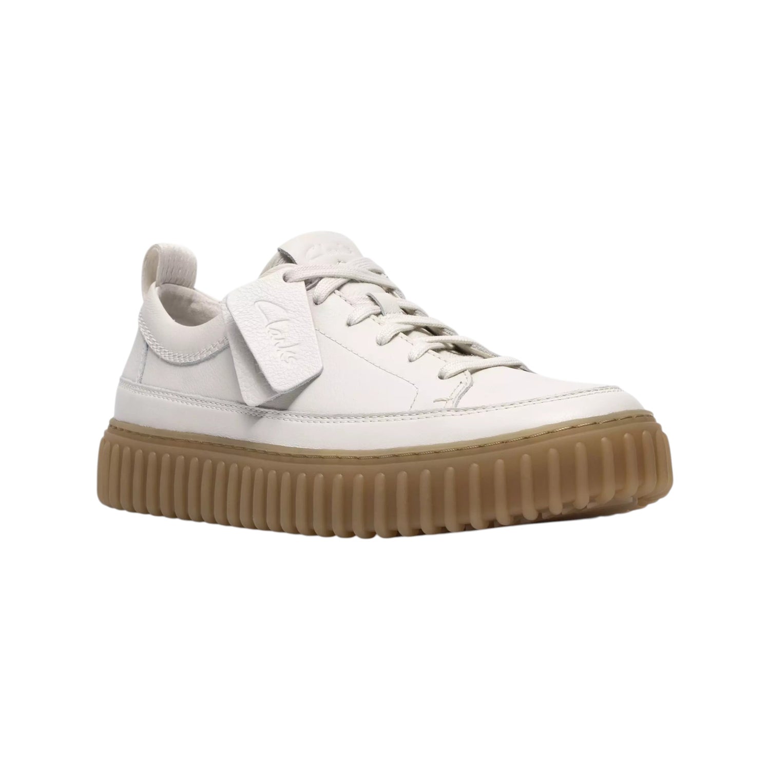 Clarks Torhill Lace Sneakers Uomo Bianca